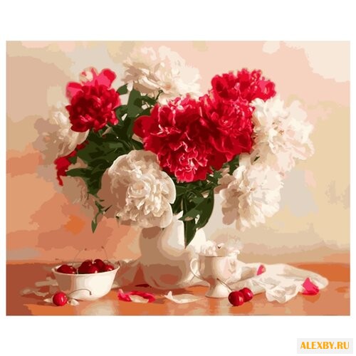 Рыжий кот Картина по номерам