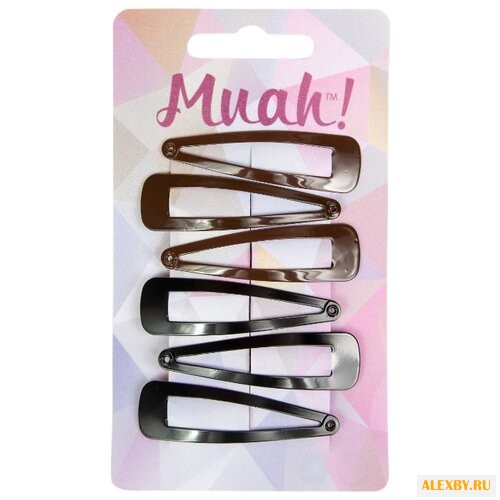 Заколка клик-клак Muah!