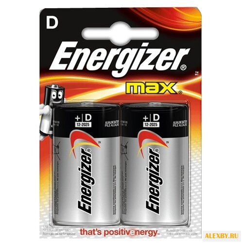 Батарейка D Energizer LR20 BL2