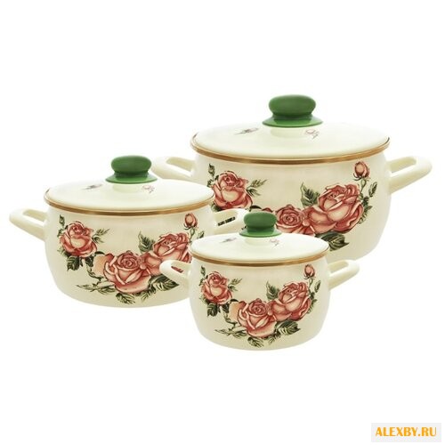 Набор кастрюль METROT Роза