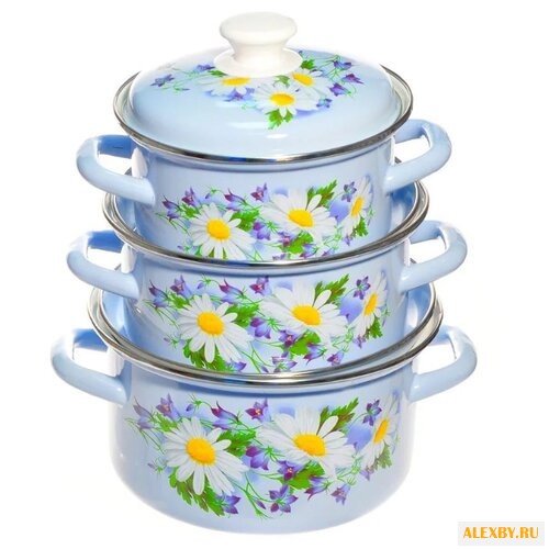 Набор кастрюль КМЗ Полесье-1 6