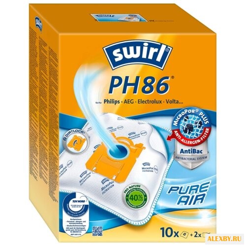 Swirl Пылесборники PH86