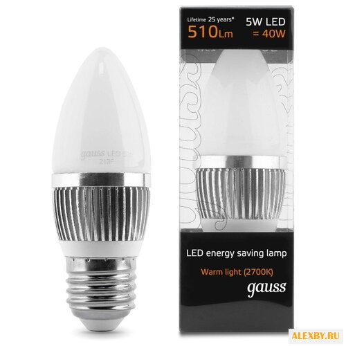 Лампа светодиодная gauss LED