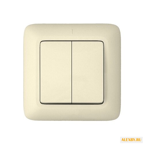 Выключатель 2х1-полюсный
