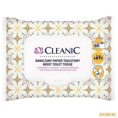 Влажная туалетная бумага