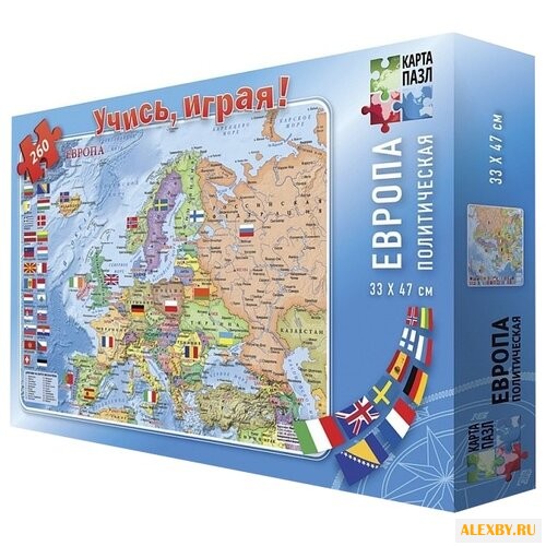 Пазл ГеоДом Европа политическая