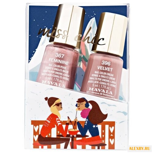 Набор Mavala Miss Chic Kit 5 мл.