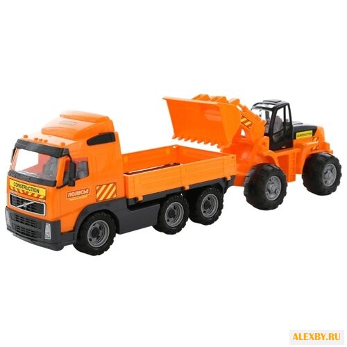 Набор техники Полесье Volvo с