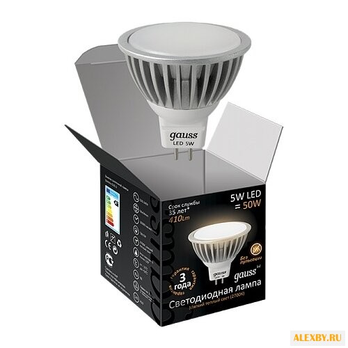 Лампа светодиодная gauss LED