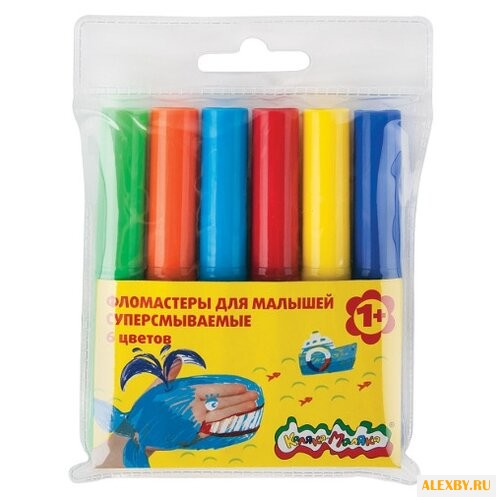 Каляка-Маляка Фломастеры 6 шт.
