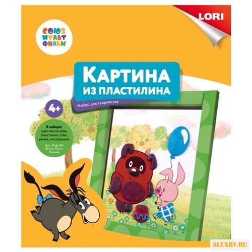 Пластилин LORI Картина из