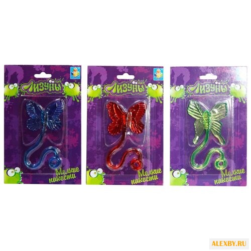 Лизун 1 TOY Бабочка Т56316