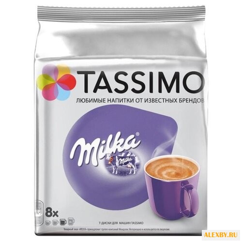 Какао в капсулах Milka 8 шт.