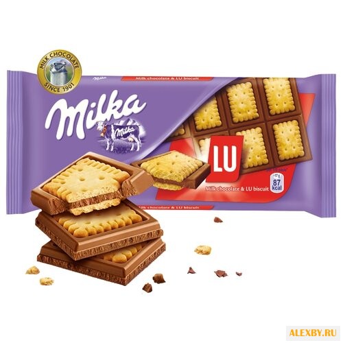 Шоколад Milka молочный с