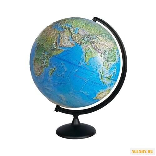 Глобус физико-политический