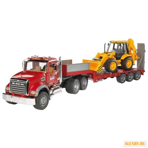 Набор техники Bruder Тягач с