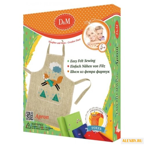 D&M Шьем из фетра фартук Лисы