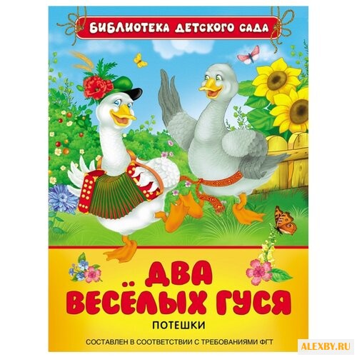 Библиотека детского сада. Два