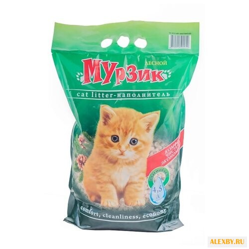 Наполнитель Мурзик Лесной 4.5 л