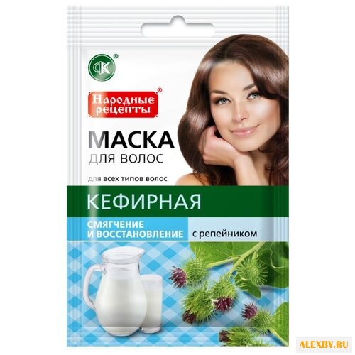 Народные рецепты Кефирная маска