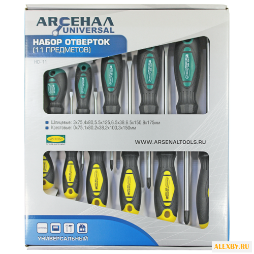 Набор отверток Арсенал НО-11