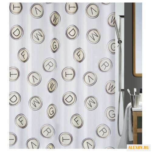 Штора Spirella Olivetta 180х200