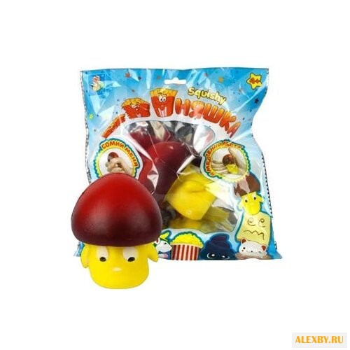 Игрушка-мялка 1 TOY Гриб Т12320