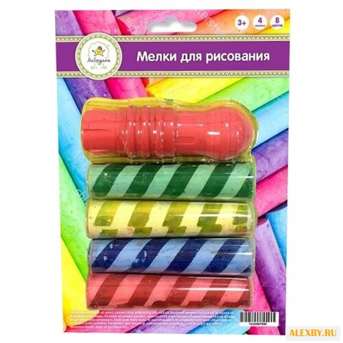 ЯиГрушка Мел полосатый цветной