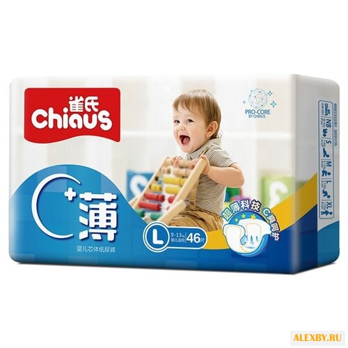 Chiaus подгузники Pro-core L