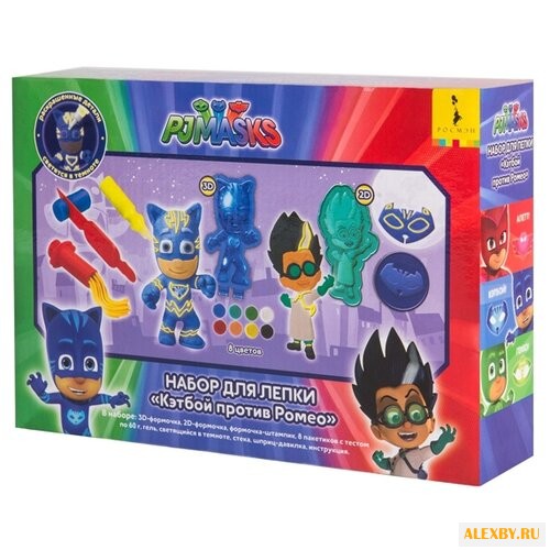 Масса для лепки РОСМЭН Герои в