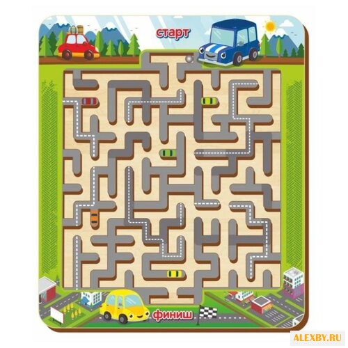 Головоломка Woodland с шариками