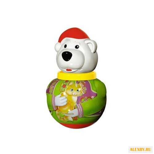 Неваляшка Стеллар Белый медведь