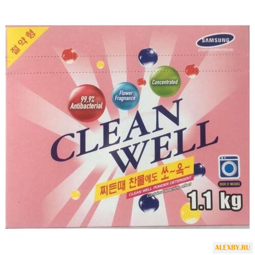 Стиральный порошок CleanWell