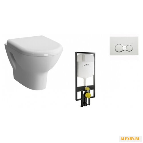 Унитаз с инсталляцией VitrA