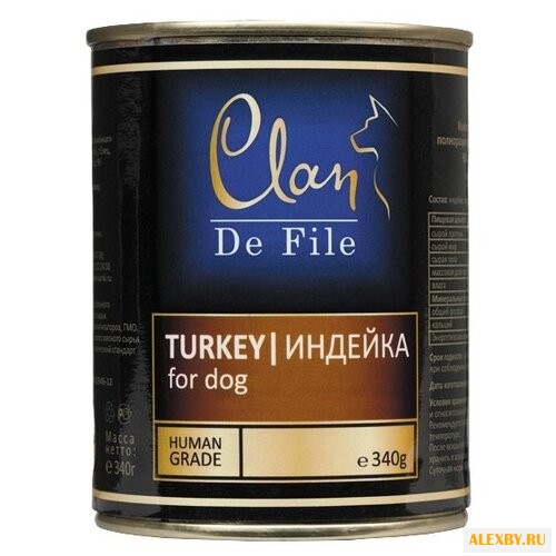 Корм для собак CLAN De File