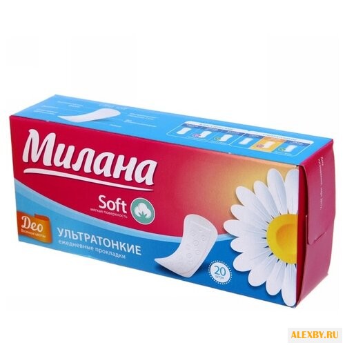 Милана прокладки ежедневные
