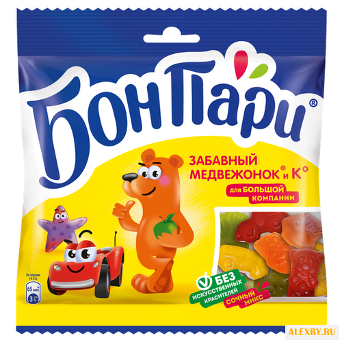 Мармелад Бон Пари Забавный