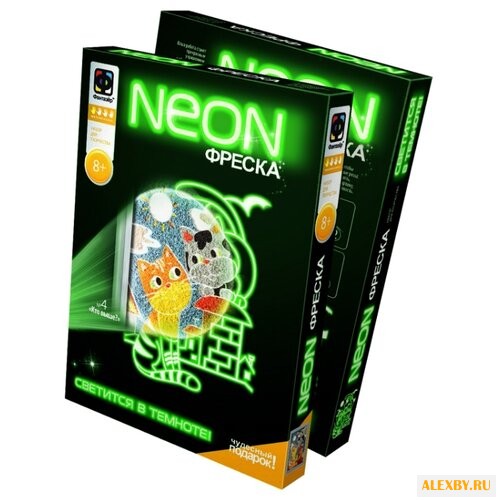 Фантазёр Неон фреска «Кто выше»