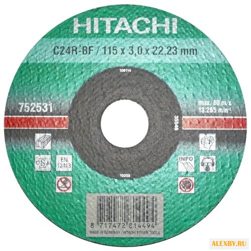 Диск отрезной 115x3x22.23