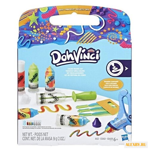 Пластилин DohVinci Смешай цвета