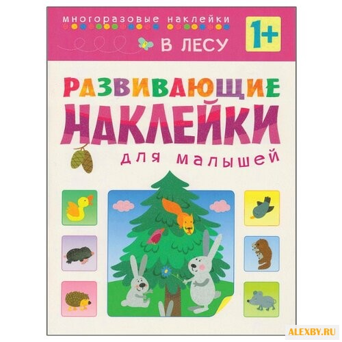 Книжка с наклейками Развивающие