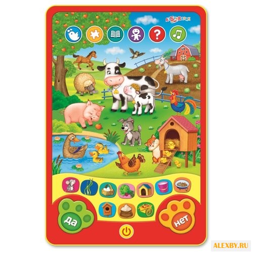 Планшет Азбукварик Веселые игры