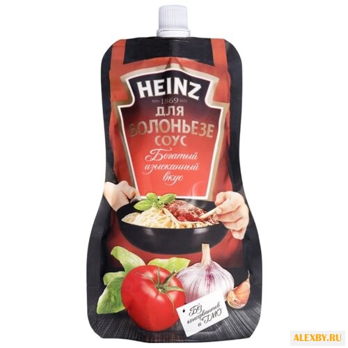 Соус Heinz Болоньезе с чесноком