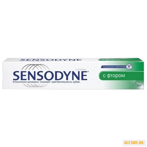 Зубная паста Sensodyne С фтором