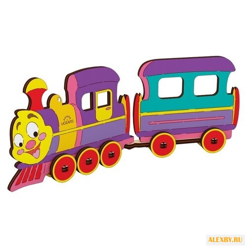 Сборная модель UGEARS Локомотив