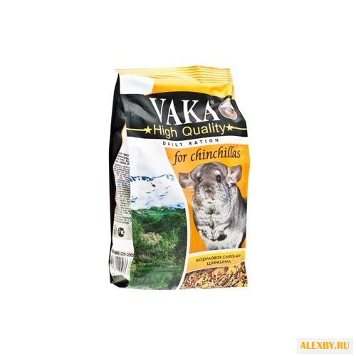 Кормовая смесь для шиншилл Вака