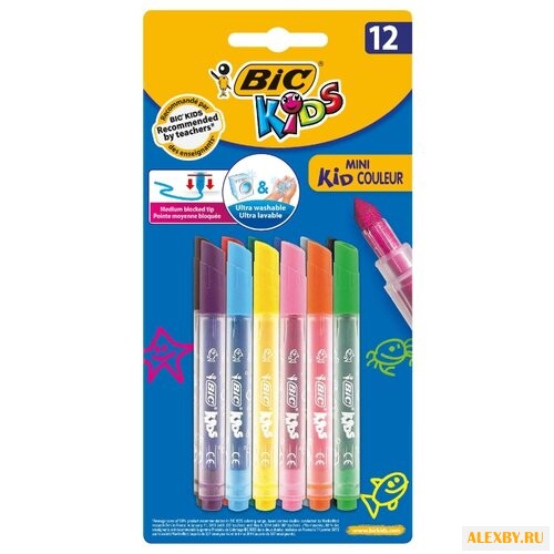 BIC Фломастеры Mini Kid Couleur