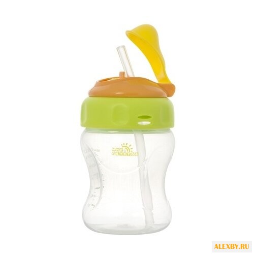 Поильник с трубочкой Мир