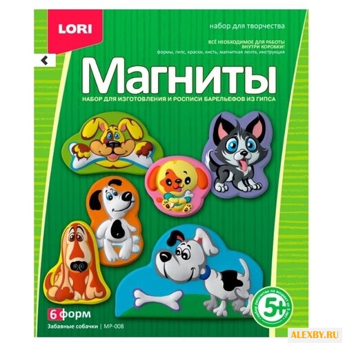 LORI Магниты - Забавные собачки