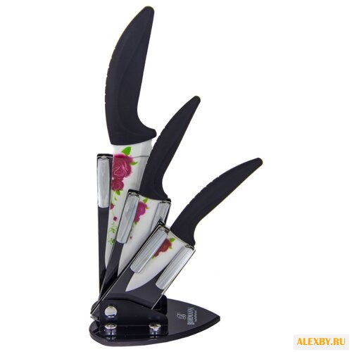 Набор Bohmann 3 ножа с подставкой